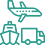 Multimodal logistics icon